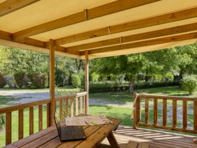 Mobil home confort plus au camping la Salvinie