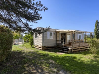 Mobil home privilège 3 chambres 2 salles de douches au camping La Salvinie