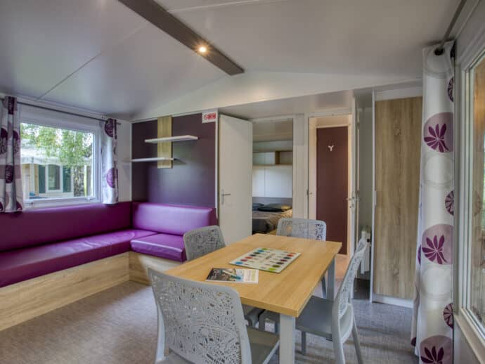 Mobil home confort plus au camping la Salvinie