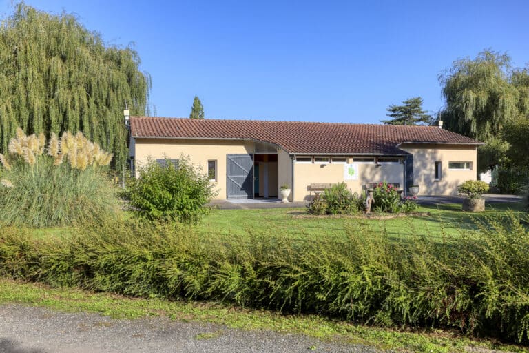 Bloc sanitaire au Camping la Salvinie